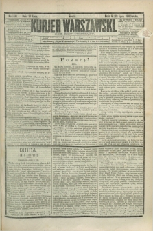 Kurjer Warszawski. R.60, nr 160 (21 lipca 1880) + dod.