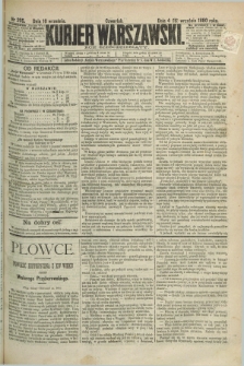 Kurjer Warszawski. R.60, nr 205 (16 września 1880)