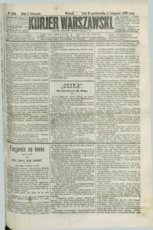 Kurjer Warszawski. R.60, nr 244 (2 listopada 1880) + dod.