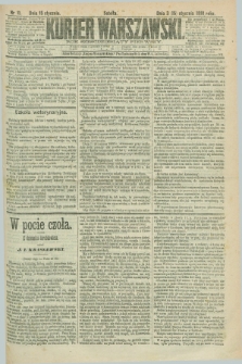 Kurjer Warszawski. R.61, nr 11 (15 stycznia 1881)