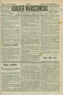 Kurjer Warszawski. R.61, nr 17 (22 stycznia 1881)