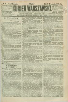 Kurjer Warszawski. R.61, nr 19 (25 stycznia 1881)