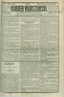 Kurjer Warszawski. R.61, nr 124 (4 czerwca 1881) + dod.