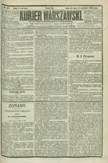 Kurjer Warszawski. R.61, nr 127 (9 czerwca 1881) + dod.