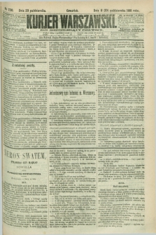 Kurjer Warszawski. R.61, nr 236 (20 października 1881)