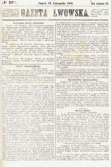 Gazeta Lwowska. 1866, nr 276