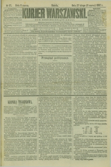 Kurjer Warszawski. R.62, nr 57 (11 marca 1882)