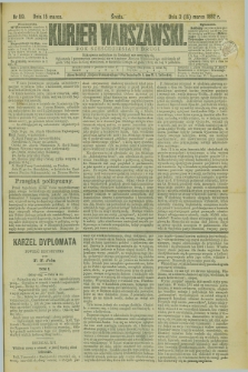 Kurjer Warszawski. R.62, nr 59 (15 marca 1882)