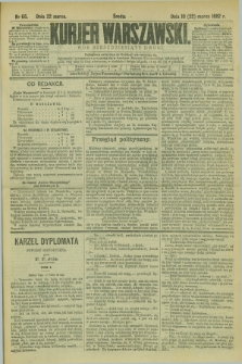 Kurjer Warszawski. R.62, nr 65 (22 marca 1882)