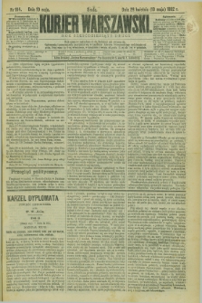 Kurjer Warszawski. R.62, nr 104 (10 maja 1882)