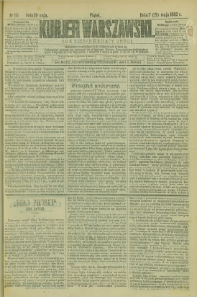 Kurjer Warszawski. R.62, nr 111 (19 maja 1882)