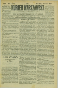 Kurjer Warszawski. R.62, nr 126 (7 czerwca 1882)