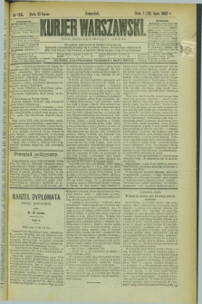 Kurjer Warszawski. R.62, nr 155 (13 lipca 1882)