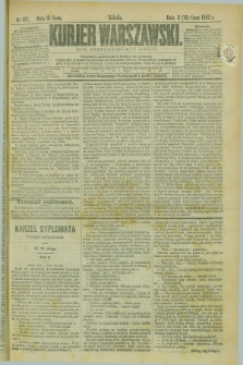 Kurjer Warszawski. R.62, nr 157 (15 lipca 1882)