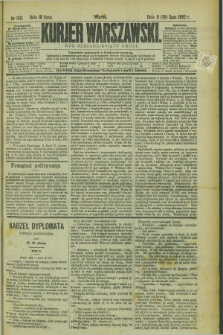 Kurjer Warszawski. R.62, nr 159 (18 lipca 1882)