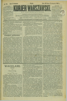 Kurjer Warszawski. R.62, nr 179 (11 sierpnia 1882)