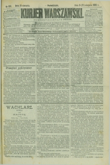 Kurjer Warszawski. R.62, nr 186 (21 siernia 1882)