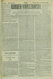 Kurjer Warszawski. R.62, nr 199 (5 września 1882)