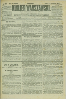 Kurjer Warszawski. R.62, nr 208 (18 września 1882)