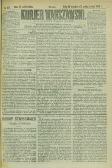 Kurjer Warszawski. R.62, nr 227 (10 pażdziernika 1882)