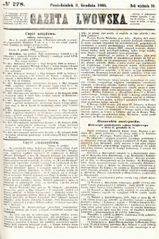 Gazeta Lwowska. 1866, nr 278