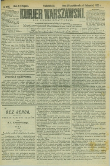 Kurjer Warszawski. R.62, nr 249 (6 listopada 1882)