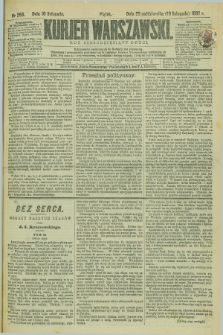 Kurjer Warszawski. R.62, nr 253 (10 listopada 1882)