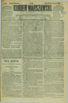 Kurjer Warszawski. R.62, nr 265 (24 listopada 1882)