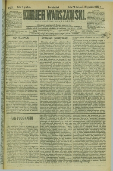 Kurjer Warszawski. R.62, nr 278 (11 grudnia 1882)