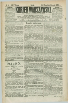 Kurjer Warszawski. R.63, nr 3 (3 stycznia 1883)