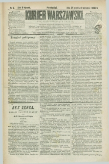 Kurjer Warszawski. R.63, nr 6 (8 stycznia 1883)