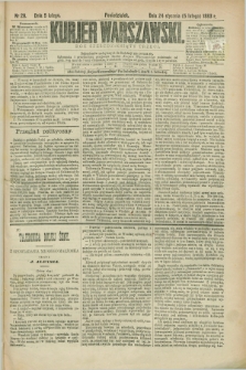 Kurjer Warszawski. R.63, nr 28 (5 lutego 1883)