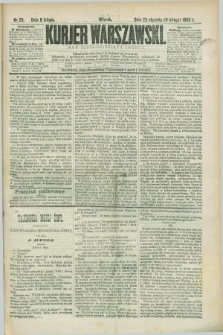 Kurjer Warszawski. R.63, nr 29 (6 lutego 1883)