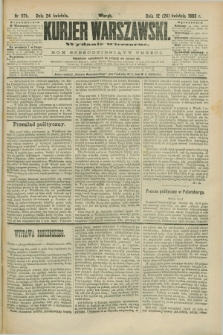 Kurjer Warszawski. R.63, nr 97b (24 kwietnia 1883) - wydanie wieczorne