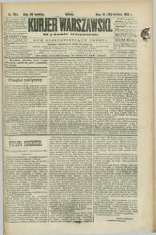 Kurjer Warszawski. R.63, nr 101b (28 kwietnia 1883) - wydanie wieczorne