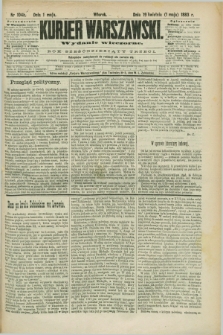 Kurjer Warszawski. R.63, nr 104b (1 maja 1883) - wydanie wieczorne
