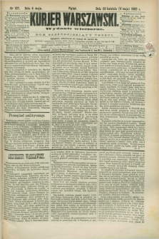 Kurjer Warszawski. R.63, nr 107b (4 maja 1883) - wydanie wieczorne