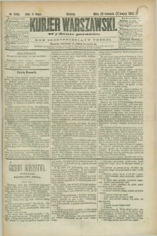Kurjer Warszawski. R.63, nr 108a (5 maja 1883) - wydanie poranne