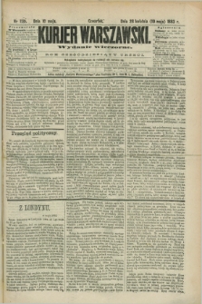 Kurjer Warszawski. R.63, nr 113b (10 maja 1883) - wydanie wieczorne