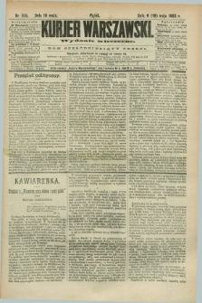 Kurjer Warszawski. R.63, nr 119b (18 maja 1883) - wydanie wieczorne