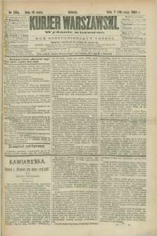 Kurjer Warszawski. R.63, nr 120b (19 maja 1883) - wydanie wieczorne