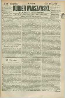 Kurjer Warszawski. R.63, nr 122b (21 maja 1883) - wydanie wieczorne