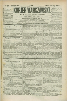 Kurjer Warszawski. R.63, nr 124b (23 maja 1883) - wydanie wieczorne