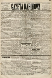Gazeta Narodowa. 1890, nr 198