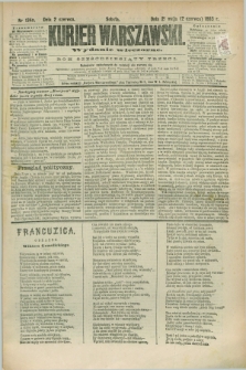 Kurjer Warszawski. R.63, nr 134b (2 czerwca 1883) - wydanie wieczorne