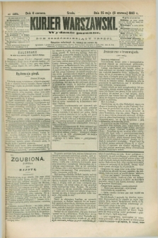 Kurjer Warszawski. R.63, nr 138a (6 czerwca 1883) - wydanie poranne