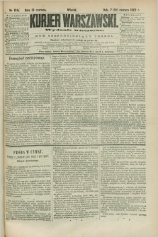 Kurjer Warszawski. R.63, nr 151b (19 czerwca 1883) - wydanie wieczorne
