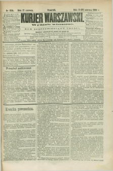 Kurjer Warszawski. R.63, nr 153b (21 czerwca 1883) - wydanie wieczorne