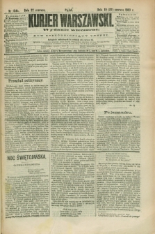 Kurjer Warszawski. R.63, nr 154b (22 czerwca 1883) - wydanie wieczorne