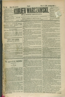 Kurjer Warszawski. R.63, nr 161a (29 czerwca 1883) - wydanie poranne